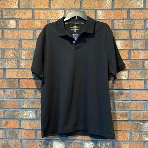 CLUB ROOM BLACK POLO